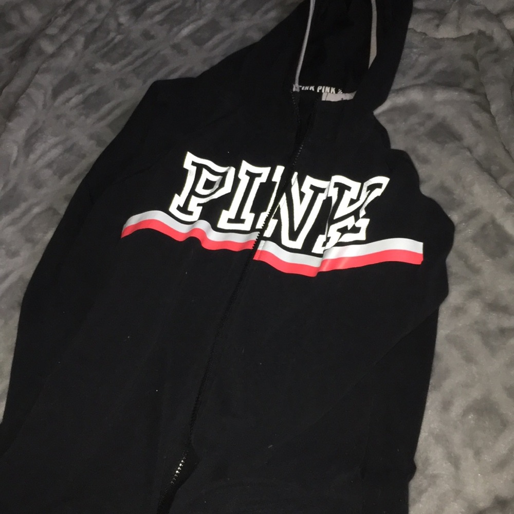 Hoodie zip up jacket - PINK